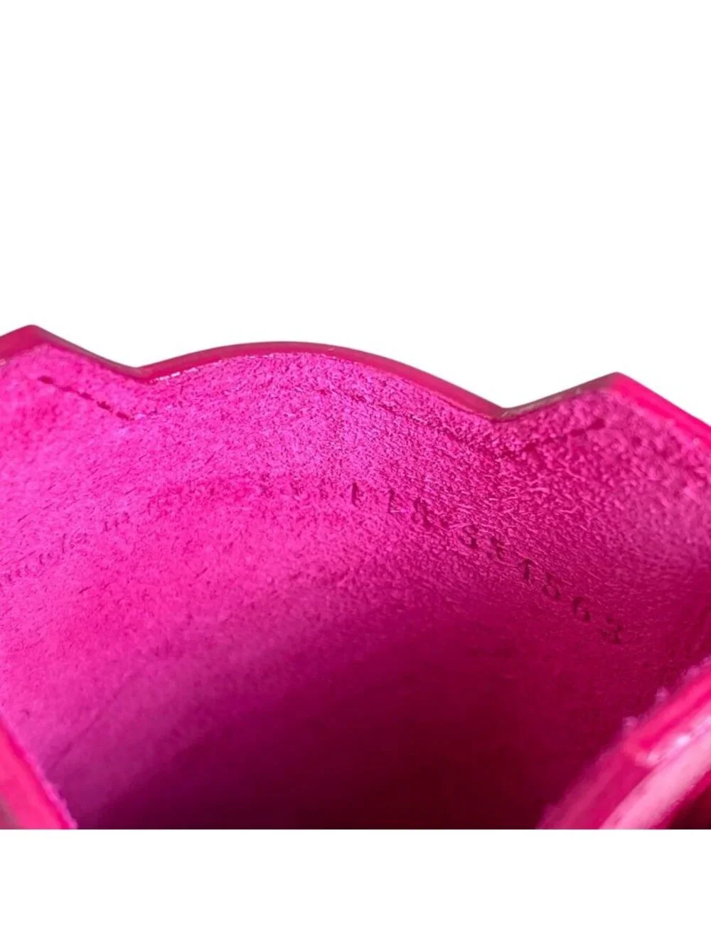 Saint Laurent Card Case Business Holder Regular Era Leather Pink Feminine - Picture 6 of 9